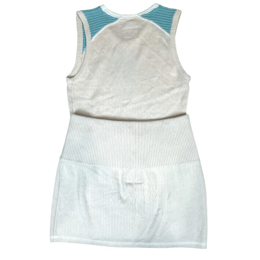 Varcity Girls Knit Sophia Sleeveless Top and Matching Skirt - Size S‎